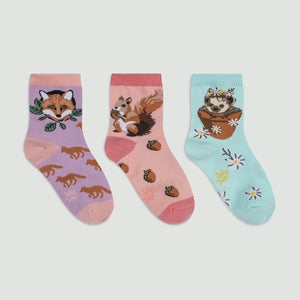 My Dear Hedgehog Junior Crew Socks Pack