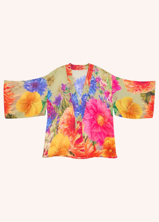Bountiful Blooms Kimono Jacket