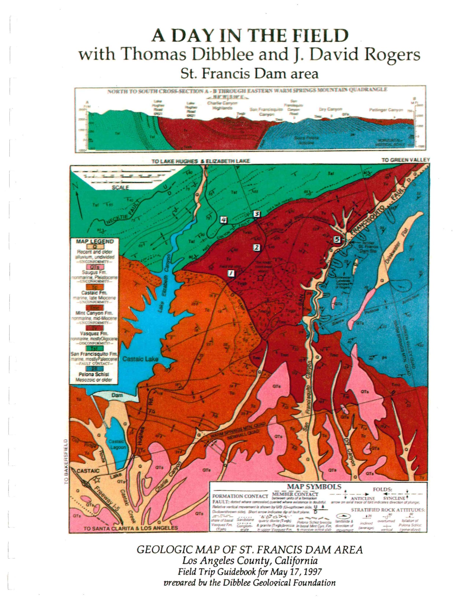 Dibblee Maps Tom Dibblee Field Guides – sbnature Store