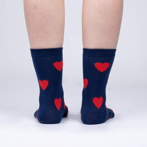 Sweet Hearts Women's Crew Socks