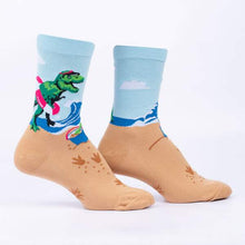 Load image into Gallery viewer, Dinos Gone Wild Women&#39;s Crew Socks
