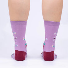 Load image into Gallery viewer, Maybe Wine Will Help Women's Crew Socks
