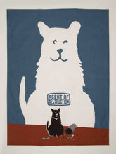 Load image into Gallery viewer, Agent of Destruction Dish Towel
