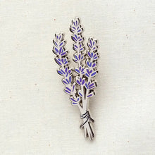 Load image into Gallery viewer, Lavender Enamel Pin
