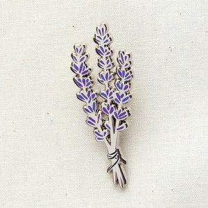 Lavender Enamel Pin