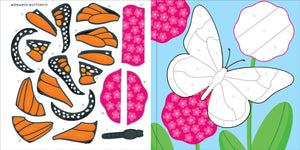 My First Color-By-Sticker Book: Butterflies & Bugs