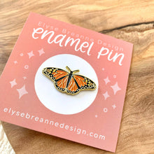 Load image into Gallery viewer, Monarch Butterfly Enamel Pin
