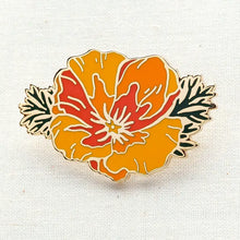 Load image into Gallery viewer, California Poppy Pin
