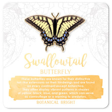 Load image into Gallery viewer, Swallowtail Butterfly Enamel Pin
