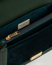 Load image into Gallery viewer, Fawn Embroidered Green Crossbody Bag
