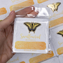 Load image into Gallery viewer, Swallowtail Butterfly Enamel Pin

