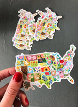 Load image into Gallery viewer, US State Flowers Sticker
