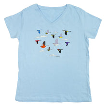 Load image into Gallery viewer, Flight of Fancy Women&#39;s V-Neck Shirt
