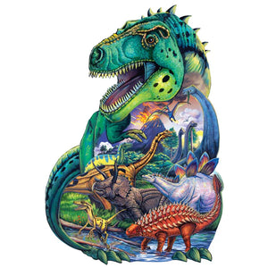 Dinosaur Days Shaped 100pc Puzzle