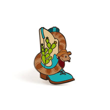 Load image into Gallery viewer, Snake in my Boot Pin
