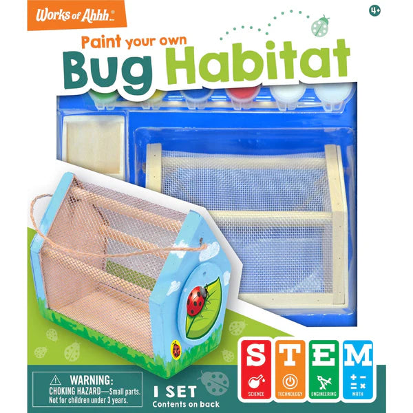 Paint Your Own Bug Habitat