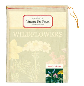 Wildflowers 2 Tea Towel