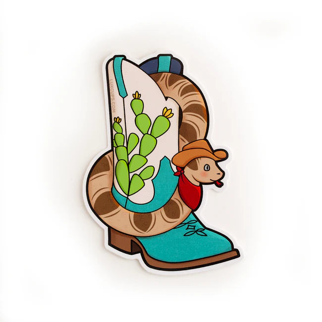 Snake in my Boot Sticker – sbnature Store