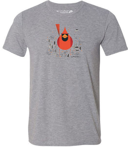 Charley Harper's Cardinal Adult T-Shirt