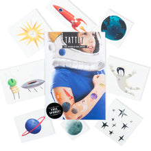 Load image into Gallery viewer, Space Explorers Tattoo Set

