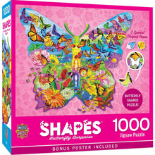Load image into Gallery viewer, Butterfly Surprise 1000pc Puzzle
