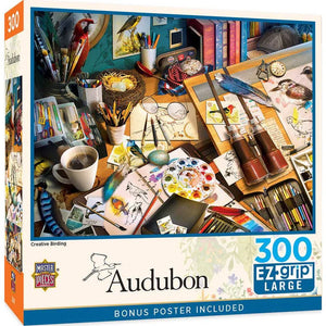 Audubon Creative Birding 300pc Puzzle