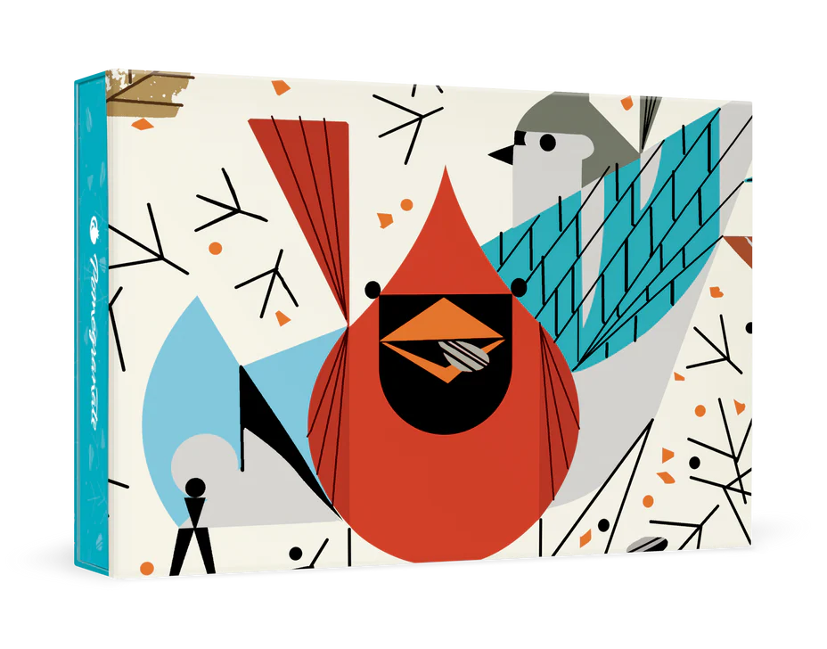 Charley Harper: Birdfeeders Boxed Thank You Notes