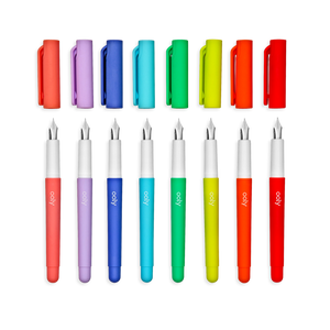 Color Write Fountain Pens Set of 8