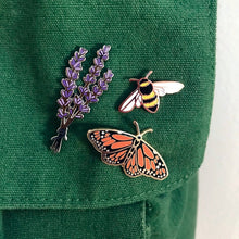 Load image into Gallery viewer, Monarch Dreamer Enamel Pin

