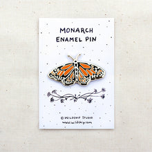 Load image into Gallery viewer, Monarch Dreamer Enamel Pin
