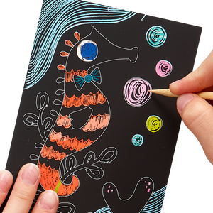 Mini Scratch & Scribble: Friendly Fish
