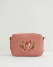 Load image into Gallery viewer, Fawn Embroidered Camera Bag
