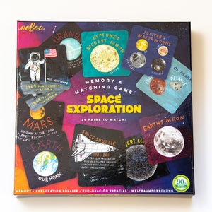 Space Exploration Memory Matching Game