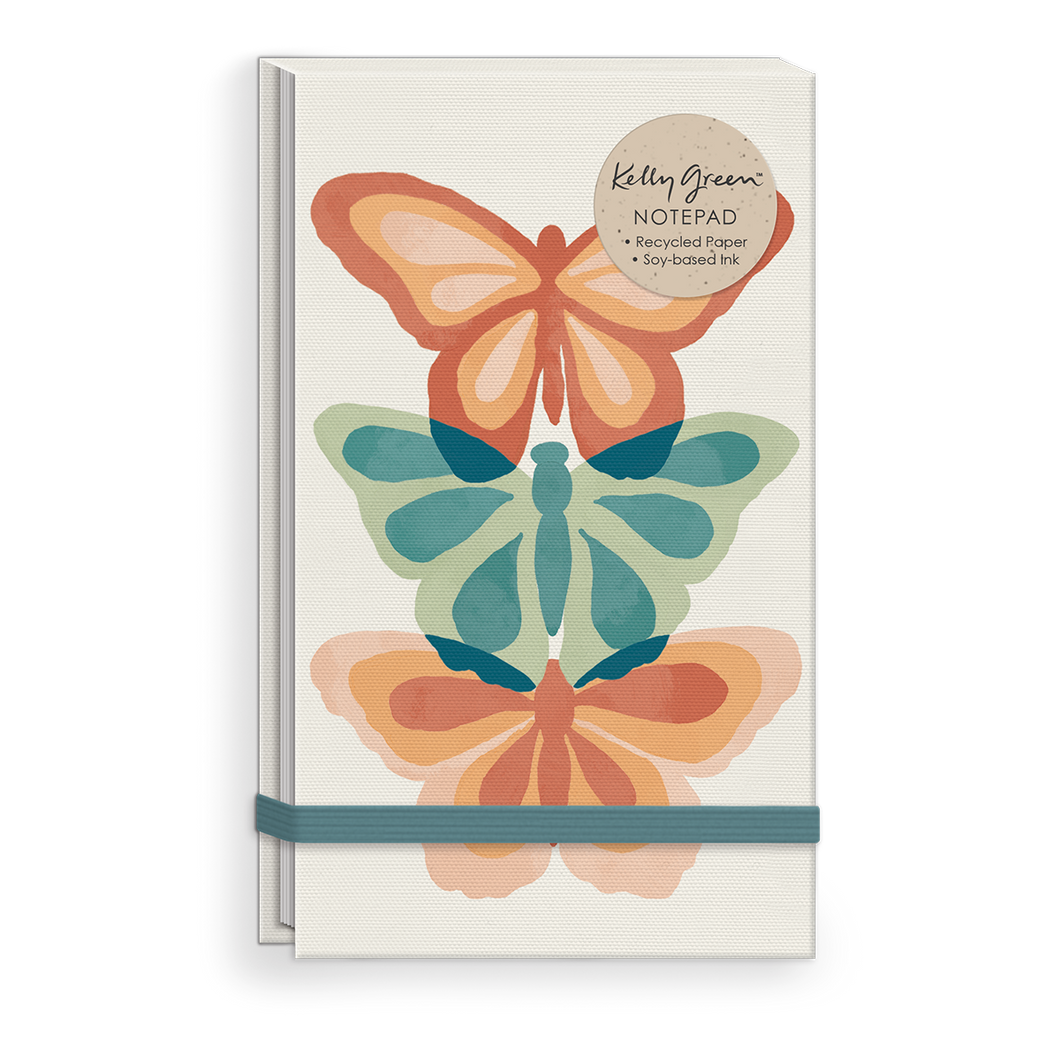 Butterflies Silhouette Notepad