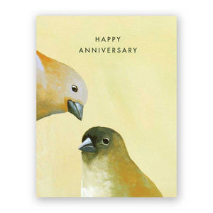 Bird Anniversary Card