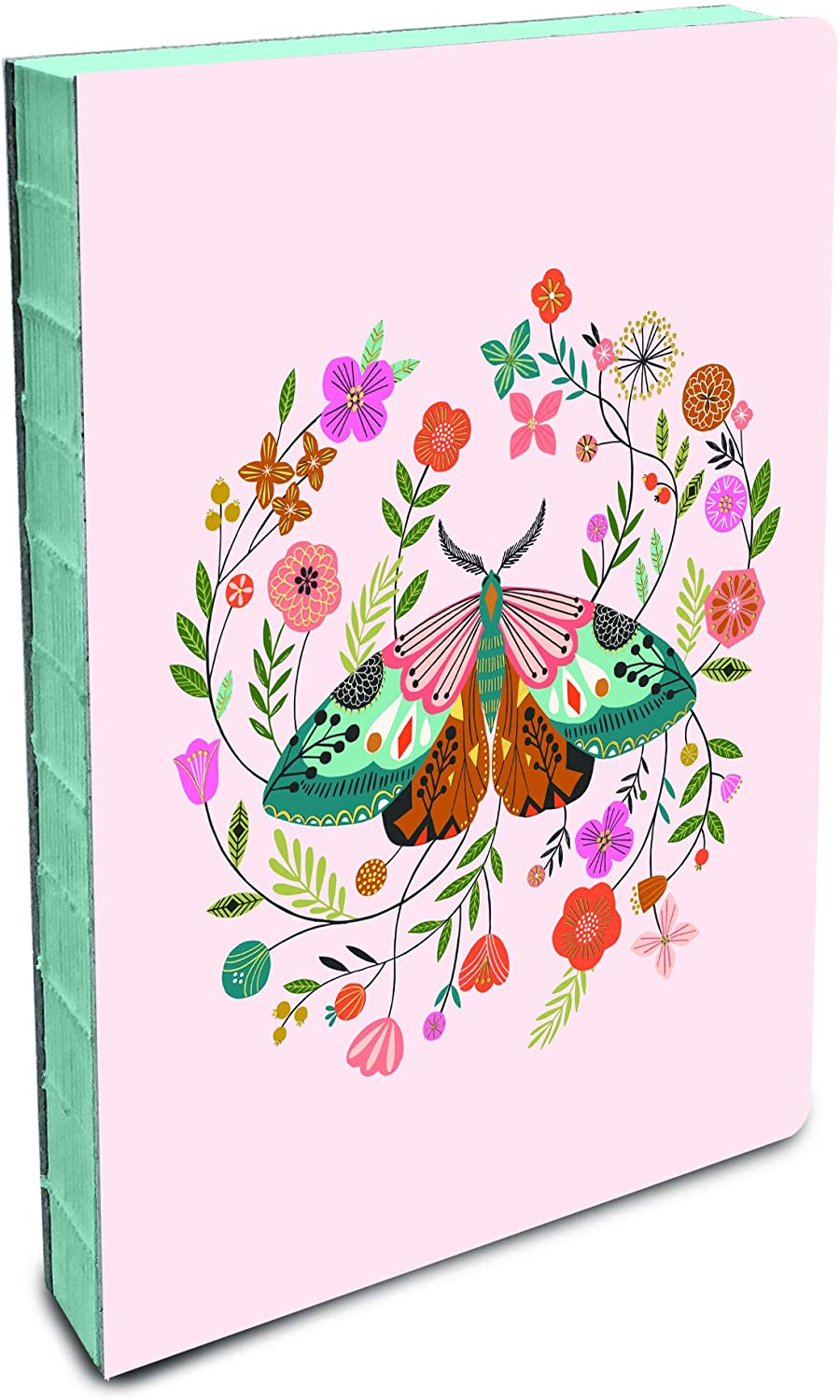 Floral Moth Coptic-Bound Journal