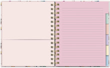 Load image into Gallery viewer, Floral Moth Tabbed Spiral Notebook
