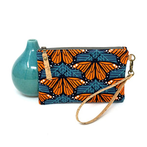 Charley Harper Monarch Butterfly Organic Essential Wristlet