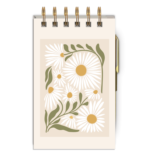 Mini Floral Notebooks w/ Pen