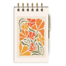 Load image into Gallery viewer, Mini Floral Notebooks w/ Pen
