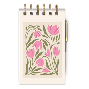 Mini Floral Notebooks w/ Pen