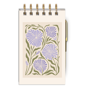 Mini Floral Notebooks w/ Pen