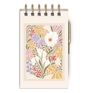 Mini Floral Notebooks w/ Pen