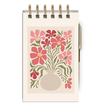 Load image into Gallery viewer, Mini Floral Notebooks w/ Pen
