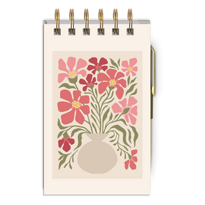 Mini Floral Notebooks w/ Pen