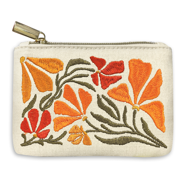Poppy Coin Pouch