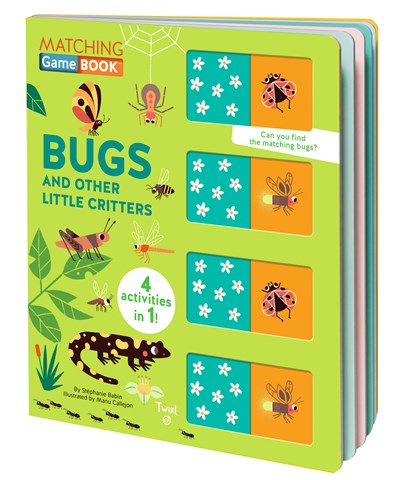 Matching Game Book: Bugs and other Little Critters