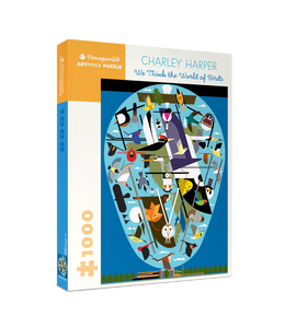 Charley Harper: We Think the World of Birds 1000pc Jigsaw Puzzle