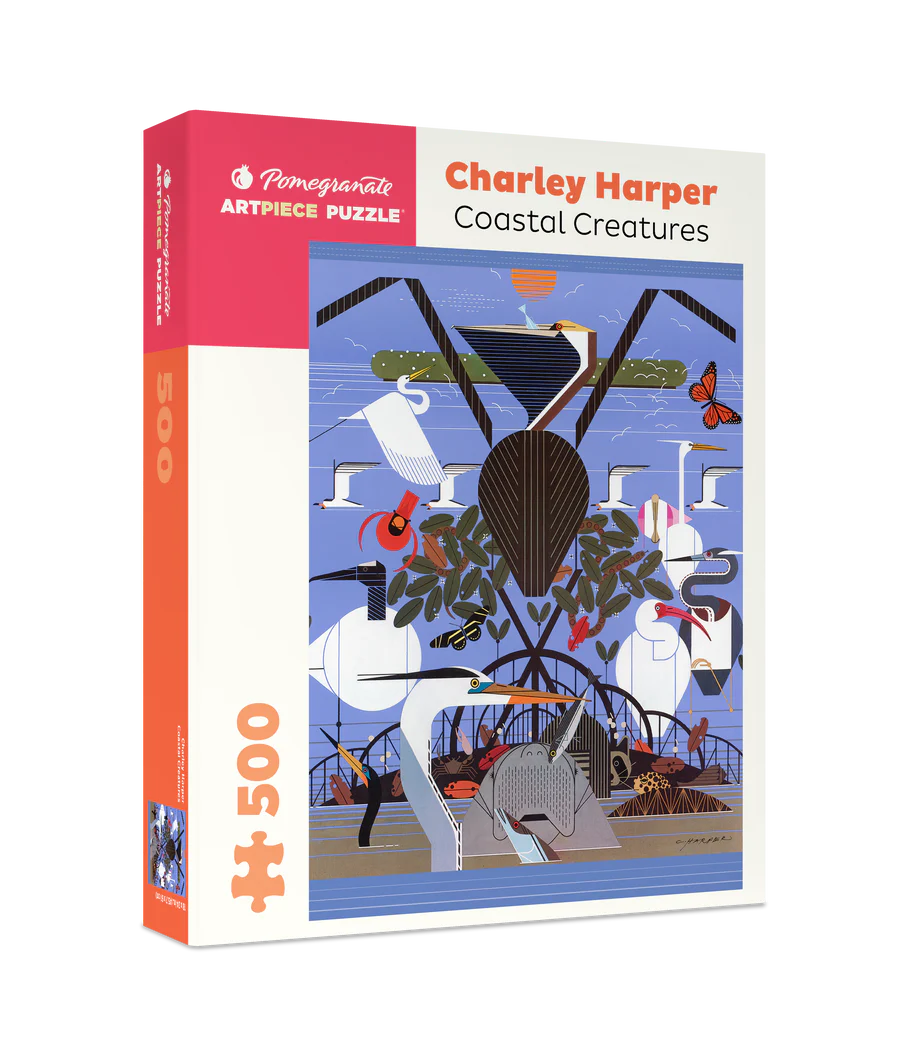 Charley Harper: Coastal Creatures 500pc Jigsaw Puzzle