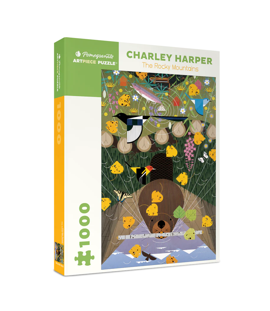 Charley Harper: The Rocky Mountains 1000pc Jigsaw Puzzle